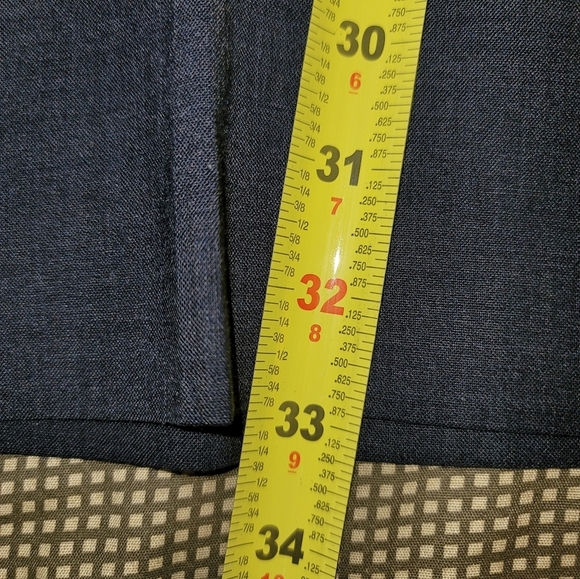 BCBGMAXAZRIA Women Solid Gray Wool Two Buttons Blazer & Pant 2 Piece Suit Size M - Picture 15 of 15